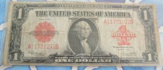 $1.  00 - 1923 United Stated Note - Red Seal