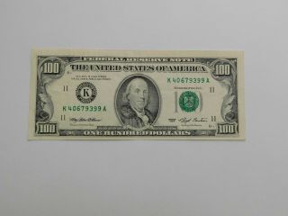 Series 1993 (k) Us $100 One Hundred Dollar Bill - Dallas - K40679399a - Bill