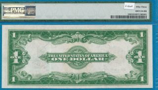 $1.  00 1923 FR.  238 SILVER CERTIFICATE BLUE SEAL ATTRACTIVE PMG AU53 3