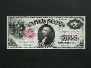 1917 $1 One Dollar Large Note Legal Tender