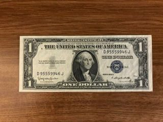 1935H series $1 currency Silver Certificates 1935 H 5 in sequence 2