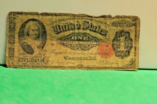 One Dollar ($1) Series Of 1891 - Silver Certificate - Martha Washington