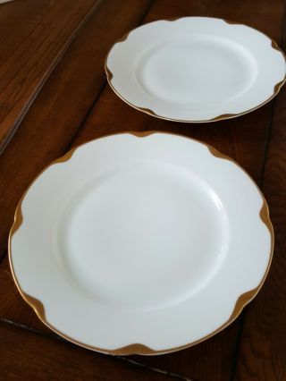 2 O&EG Royal Austria Dinner Plates 9 1/2 