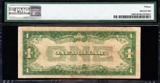 SCARCE Choice Fine 1928 $1 RED SEAL US Note PMG 15 A01848872A 3