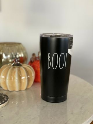 Rae Dunn “boo” Insulated Stainless Steel Tumbler