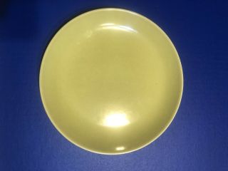 Vintage " Iroquois Casual " By Russel Wright,  1 Salad Plate,  7 3/8”,  Avocado