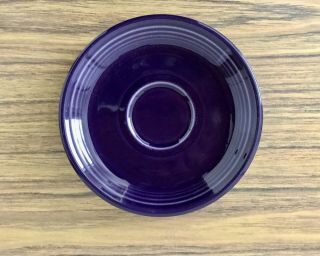 Homer Laughlin Fiestaware Saucer Plum Purple 6 "