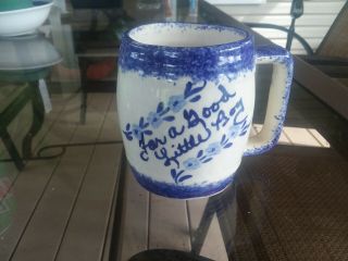 Clinchfield - Cash Family Pottery (mug - Cup) For A Good Little Boy - Erwin Tenn