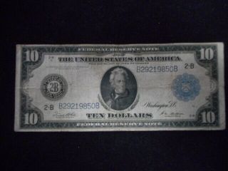 1914 $10.  00 Frn - York District - -.