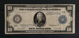 1914 $10 Philadelphia Federal Reserve Note