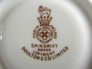 Royal Doulton Spindrift D6466 Demitasse Cup and Saucer Set (s) 2