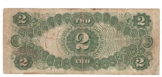 1917 United States Legal Tender Large Note $2 two 2 Dollars USA R113 2