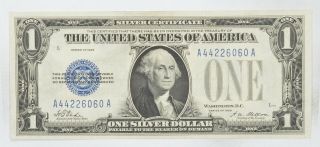TOUGH 1928 $1.  00 Funny Back Silver Certificate Monopoly Money Collectible 396 2