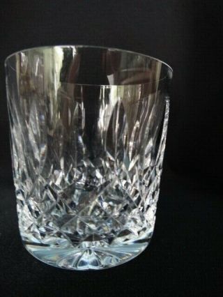 Waterford Crystal Pre1990 Mark Clear Lismore 9 Oz Old Fashioned Excel Cond.
