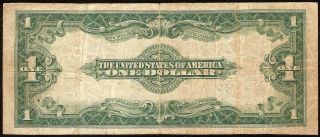 Large 1923 $1 Dollar Bill Silver Certificate Note Big Currency Old Paper Money
