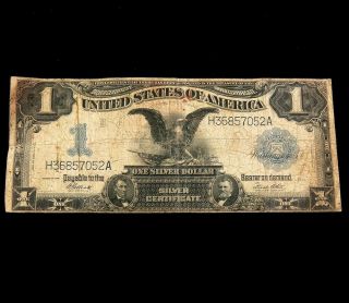 1899 United States $1 Black Eagle Silver Certificate