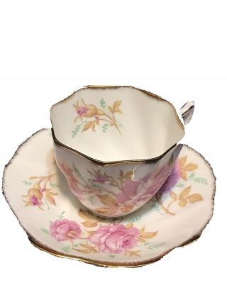 Made In England Rosina Bone China Cup And Saucer