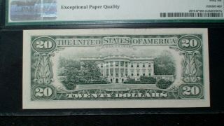 1993 Twenty Dollar PMG GEM UNC 66 EPQ Fed Reserve YORK STAR NOTE $20 Bill 3