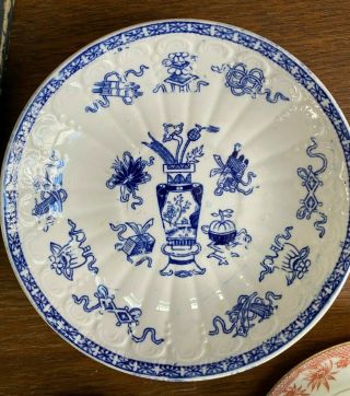 Holland Pottery Potiche 7 3/4 " Plate,  Societe Ceramique Maestricht Blue