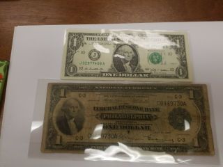 1914 1 Dollar National Currency Federal Reserve Bank Philadelphia