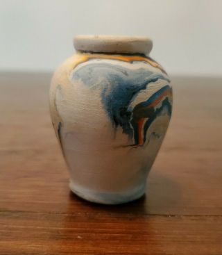 Vintage Nemadji Pottery USA Native Clay Small 2 