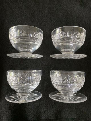 Waterford Crystal Footed Dessert Bowl Set Of 4