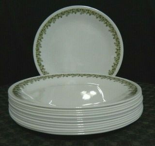 Corelle Dishes Spring Blossom Crazy Daisy 10 1/4” Dinner Plates Set Of 12