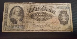 One Dollar Silver Certificate 1891