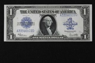 $1 1923 Horse Blanket Large Silver Certificate A33346107d One Dollar Fr 237 Kl52