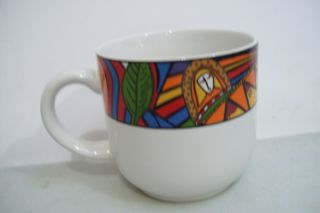Vitromaster Metropolitan Coffee Tea Mug Cup No Saucer 1991 Crafted In Indonesia 2