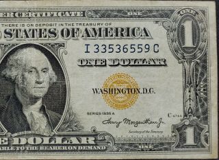 1935 A North Africa $1 Silver Certificate | ‐very Fine - 335c