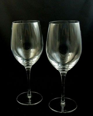 Sommelier By Waterford Crystal Wine Glass 9 7/8 " Tall - Set Of 2
