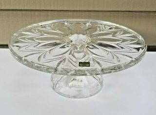 Marquis Waterford Crystal Canterbury Cake Stand - With Labels - No Box