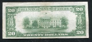 FR.  1870 - E 1929 $20 FRBN FEDERAL RESERVE BANK NOTE RICHMOND,  VA EXTREMELY FINE 2