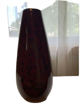 Haeger Maroon Vase