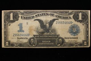 1899 United States.  ($1) One Dollar.  Large Silver Certificate.