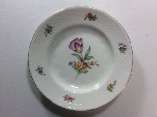 B&g Bing & Grondahl Saxon Flower Tulip Bread & Butter Plate S 6 1/4 " 306