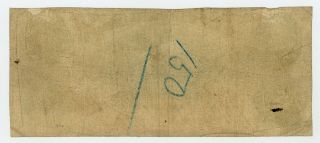 1863 $5 The Farmers and Merchants Bank of Cecil County - Elkton,  MARYLAND Note 2