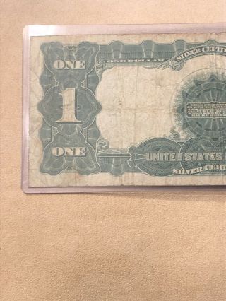 1899 $1 One Dollar Silver Certificate Black Eagle Circulated Note 3