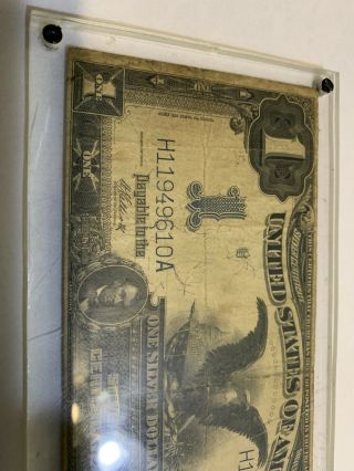 H119 Series Of 1899 Black Eagle One Dollar Silver Certificate $1 Large Note 2