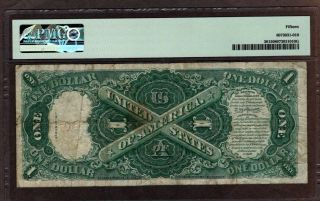 1917 $1 Legal Tender Note,  PMG 15 2