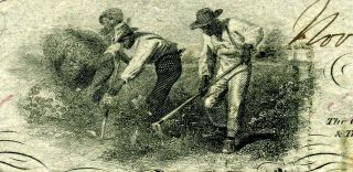 HGR SATURDAY 1862 $100 Confederate ( (Slaves/Cotton))  did noHIGH GRADE 3
