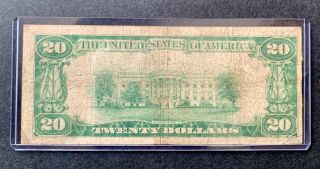Series 1928 $20 Gold Certificate (Last One) 2