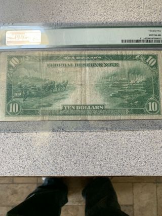 $10 1914 Federal Reserve Note York 2