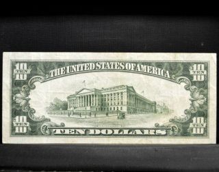 1934 - A $10 NORTH AFRICA SILVER CERTIFICATE ✪ CH - VF ✪ CHOICE VERY FINE ◢TRUSTED◣ 2