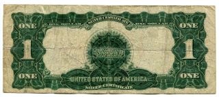 $1 Silver Certificate 1899 Fr.  234 Black Eagle Elliott - Burke VG - F AvenueCoin 2