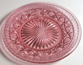 Imperial Glass Ohio Cape Cod Pink Salad Plate 2220579