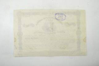 AUTHENTIC - 1862 Confederate States - Civil War $500 Bond Certificate 028 2