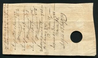 1782 3 POUNDS,  7 SHILLINGS,  2 1/2 PENCE CONNECTICUT CONTINENTAL LINE ARMY NOTE 2