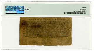 Maryland Colonial Note.  April 10,  1774.  $2/9ths = 1/ -,  Fr MD - 62,  Ch.  Fine 15 2